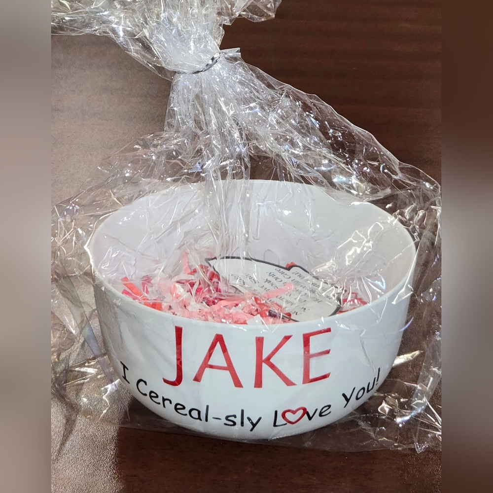 Personalized Cereal Bowl